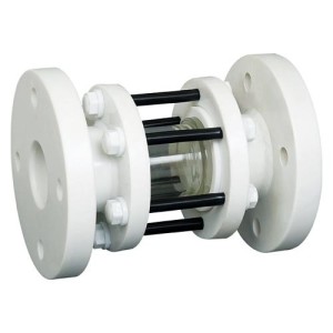 PP Flow Indicator ( Sight Glass ) Valve Flanged